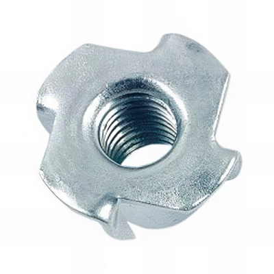 Ecrou à griffes M6 mm mm Zingué - Boite de 200 pcs - Fixtout EGR0602B