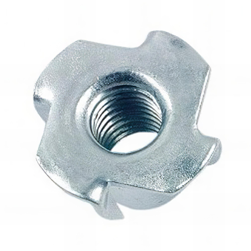 Ecrou à griffes M6 mm mm Zingué - Boite de 200 pcs - Fixtout EGR0602B