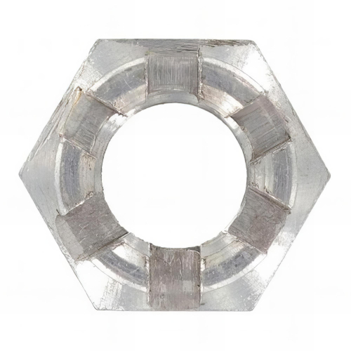 Ecrou hexagonal à créneau dégagé M12 Inox A2 - Boite de 100 pcs - EHK12A2