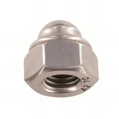 Ecrou borgne indesserrable M8 mm INOX A2 - Boite de 200 pcs - Fixtout EIND98608A2