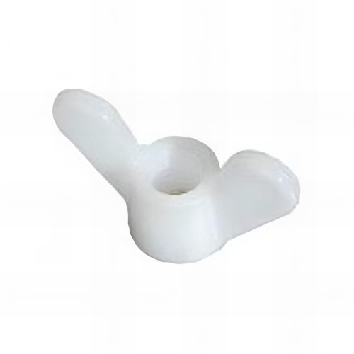 Ecrou à oreilles M4 mm Polyamide naturel - Boite de 200 pcs - Fixtout EORA04NY
