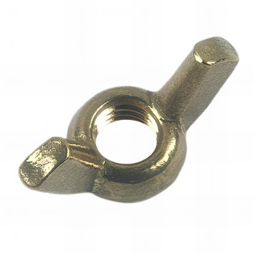 Ecrou à oreilles forme Américaine M5 mm Laiton - Boite de 200 pcs - Fixtout EORA05LNB