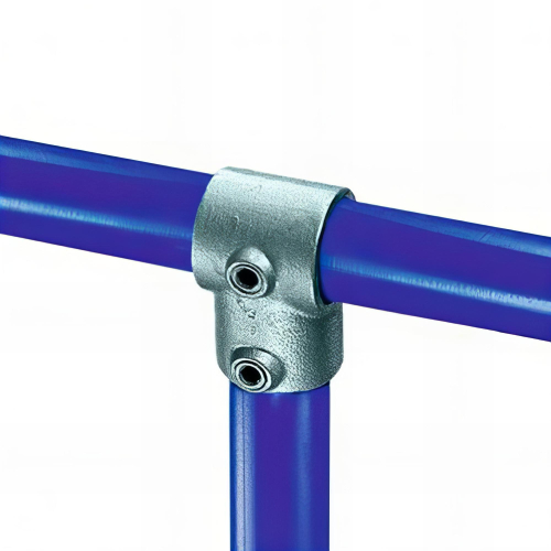 Raccord KEE KLAMP 10-9 en T 90° pour tubes D. 60,3 mm - Galvanisé - KEE10-9