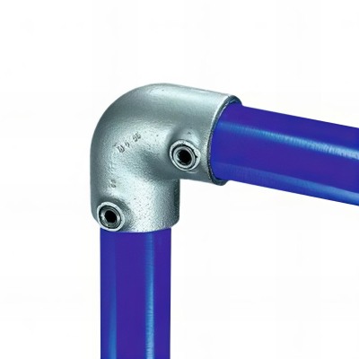 Raccord KEE KLAMP 15-9 coudé 90° pour tubes D. 60,3 mm - Galvanisé - KEE15-9