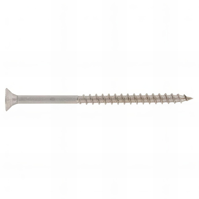 Vis bois tête fraisée Torx D. 8 x 30 mm INOX A2 - Boite de 100 pcs - VABFX08030A2