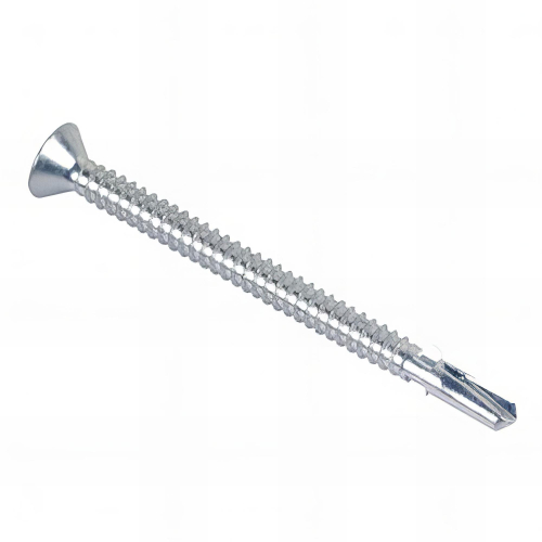 Vis autoperceuse à ailette tête fraisée Torx 6.3 x 70 mm Zinguée - Boite de 200 pcs - Fixtout VAFAFX6370002B