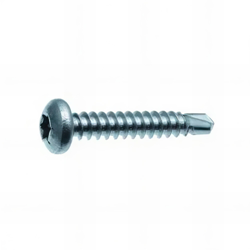 500 vis autoperceuses tête cylindrique Torx 4,8 x 19 mm - Zingué Blanc - VAFCX4819002B