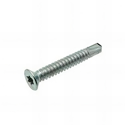250 vis autoperceuses tête fraisée Torx 4,8 x 25,4 mm - Zingué Blanc - VAFFX4825402B