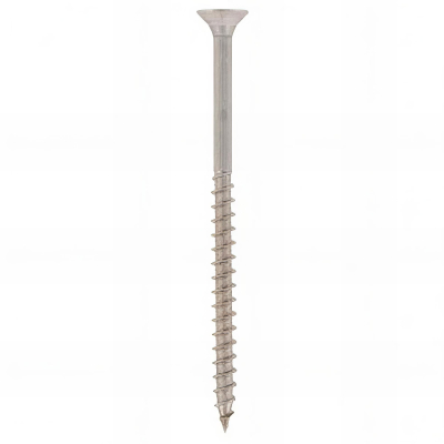 Vis bois tête fraisée Torx D. 8 x 80 mm INOX A2 - Boite de 100 pcs - Fixtout VABFX08080A2