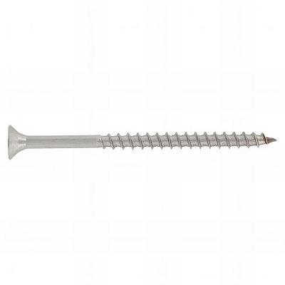 Vis bois F/Partiel tête fraisée Pozidriv D. 4,0 x 40 mm INOX A2 - Boite de 200 pcs - VAPFC04040A2