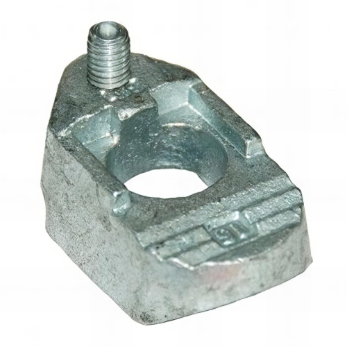 Crapaud de fixation réglable évidé M12 - Galvanisé - BE1G12