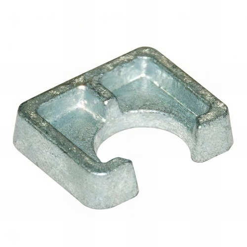 Cale d'épaisseur courte BF1 D12 x Ep. 6 mm pour structures métalliques - Galvanisé - BF1G12