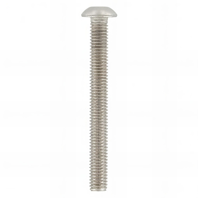 Vis métaux tête bombée 6 pans creux 5 x 40 mm BHC INOX A2 - Boite de 200 pcs - Fixtout BHC05040A2