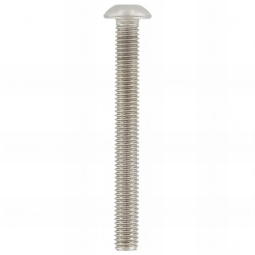 Vis métaux tête bombée 6 pans creux 8 x 25 mm BHC INOX A4 - Boite de 100 pcs - Fixtout BHC08025A4