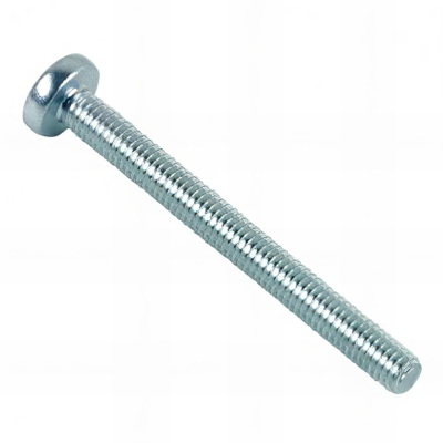 Vis métaux tête cylindrique large Pozidriv 5 x 40 mm INOX A2 - Boite de 500 pcs - Fixtout VMCC05040A2