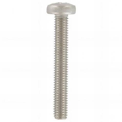 Vis métaux tête cylindrique Pozidriv 6 x 40 mm INOX A4 - Boite de 200 pcs - Fixtout VMCC06040A4