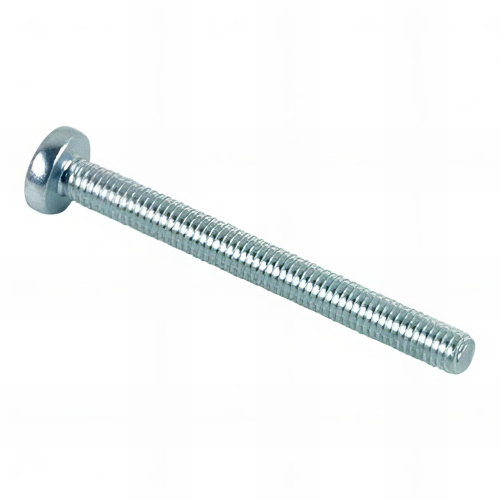 Vis métaux tête cylindrique Pozidriv 6 x 50 mm Zingué - Boite de 200 pcs - Fixtout VMCC0605002B