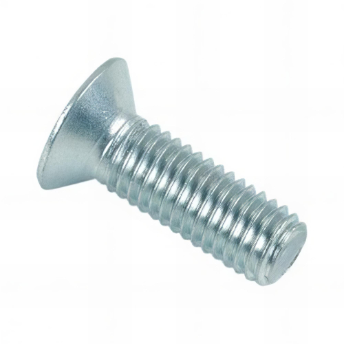 Vis métaux tête fraisée Pozidriv 8 x 50 mm Zinguée - Boite de 200 pcs - Fixtout VMFC0805002B