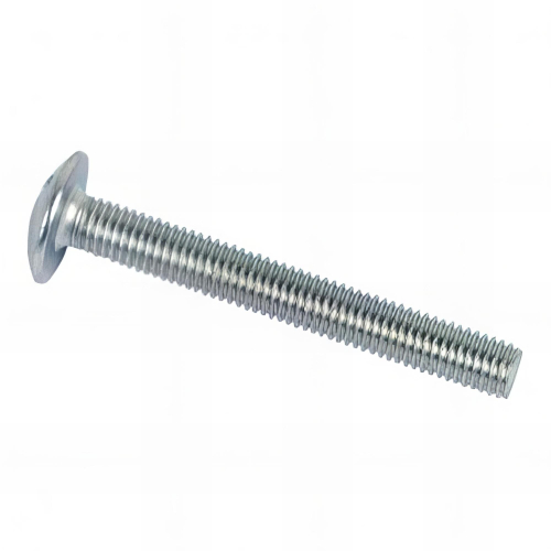 Vis poêlier tête ronde large Fendue en croix 4 x 35 mm Zinguée - Boite de 500 pcs - Fixtout VRL0403502B