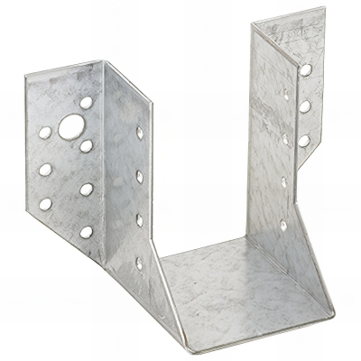 Sabot de charpente galvanisé à ailes extérieures - Larg. 64 x Ht. 98 mm
