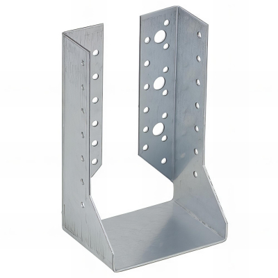 Sabot de charpente galvanisé à ailes intérieures - Larg. 100 x Ht. 170 mm