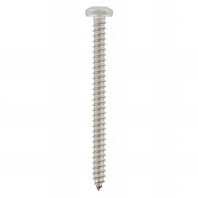 Vis à tôle tête cylindrique Pozidriv 5,5 x 31,7 mm INOX A4 - Boite de 200 pcs - Fixtout VTCC55317A4