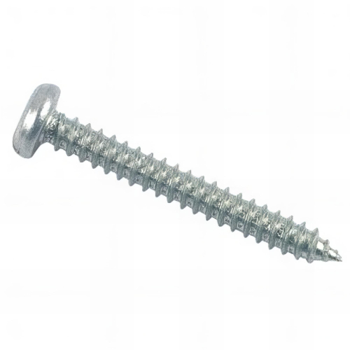 Vis à tôle tête cylindrique Fendue 4.8 x 31.7 mm Zinguée - Boite de 250 pcs - Fixtout VTCF1031702B