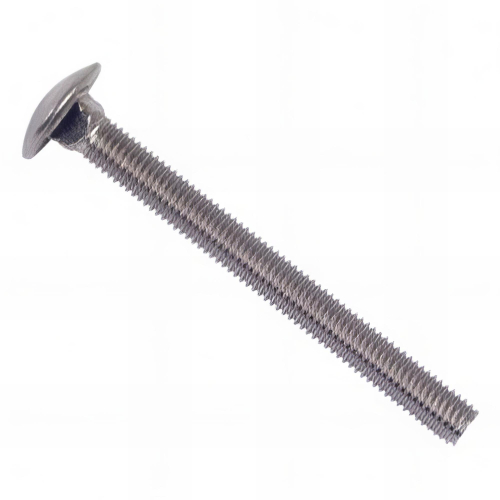 Vis tête ronde collet carré 8 x 80 mm TRCC INOX A2 - Boite de 50 pcs - Fixtout VTRCC08080A2