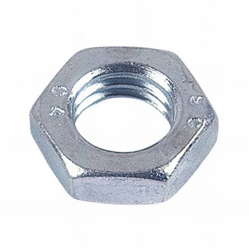 Ecrou hexagonal bas M4 mm HM Zingué - Boite de 1000 pcs - Fixtout 04040402B