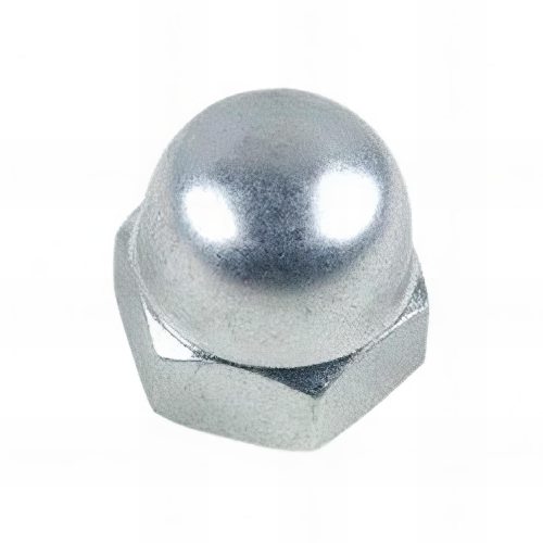 Ecrou borgne M16 mm Zingué - Boite de 50 pcs - Fixtout 10001602B