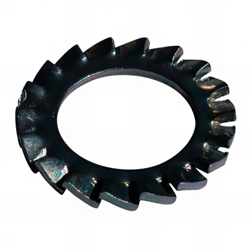 Rondelle denture extérieure M12 mm Zinguée bichromatée - Boite de 500 pcs - Fixtout 50001203B