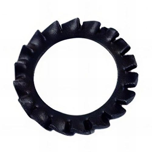Rondelle denture extérieure M14 mm AZ Brut - Boite de 250 pcs - Fixtout 50001401B