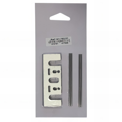 Lot de 2 adaptateurs pour rabots portatifs avec fers HM L. 82 mm - 141.782.01 - Leman