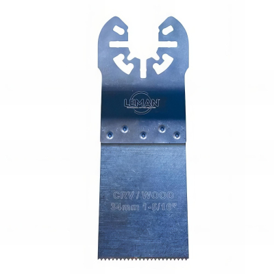 Lame de scie plongeante CV pour outil oscillant L. 34 mm pour bois - 4003.01 - Leman