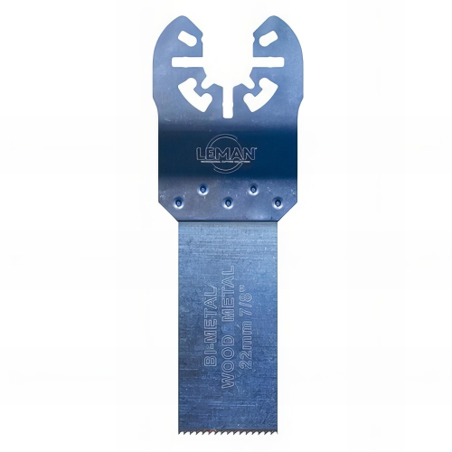 Lame de scie plongeante bi-métal pour outil oscillant L. 22 mm pour bois et métal - 4006.01 - Leman