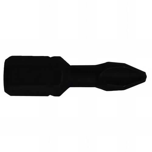 2 embouts de vissage série 1/4" 25 mm - Phillips PH1 - Impact - 51101IMP.02 - Leman