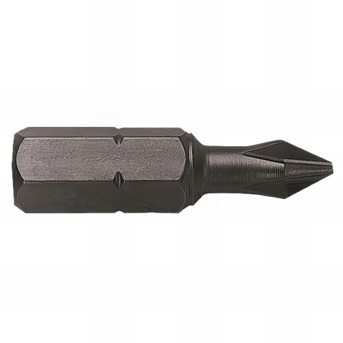 10 embouts de vissage série 1/4"25 mm - Phillips PH2 - 51102.10 - Leman
