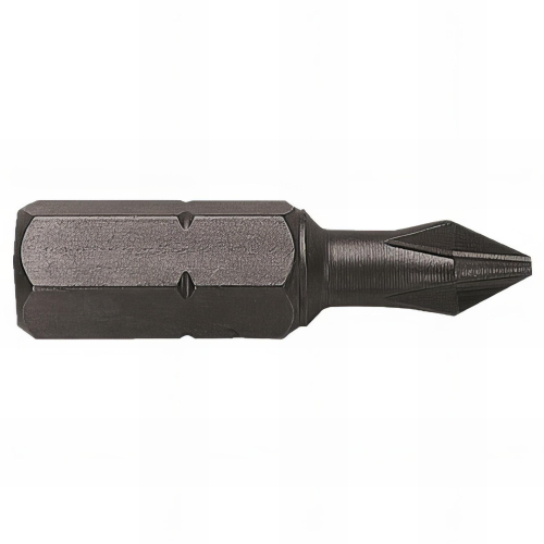 Embout de vissage série 1/4" 25 mm - Pozidriv PZ1 - 51201 - Leman