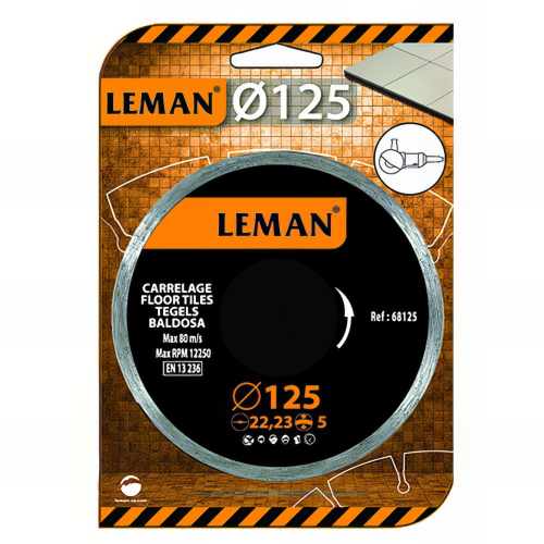 Disque diamant D. 115 x 2 x 22.23 mm - HT. 5 mm - Carrelage
