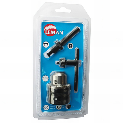 Kit mandrin + clé + adaptateur SDS+/SPIT - 913.003 - Leman