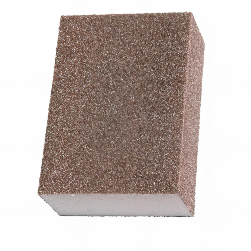 25 éponges à poncer 4 Faces 70 x 100 x 25 mm Gr Fin et Moyen - 10998039 - Sidamo