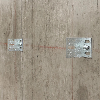 75 équerres de bardage - L. 120 mm 2