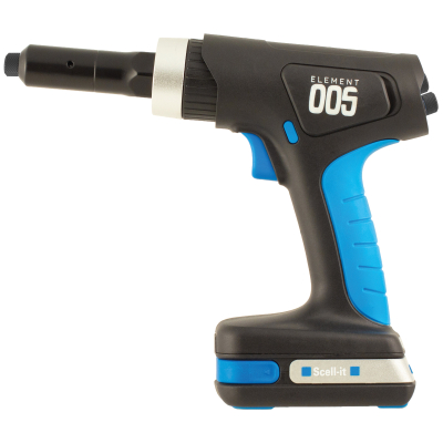 Riveteuse sans fil - 18V 2Ah - avec batterie et chargeur - Diamètre de 2,4 à 4,8mm