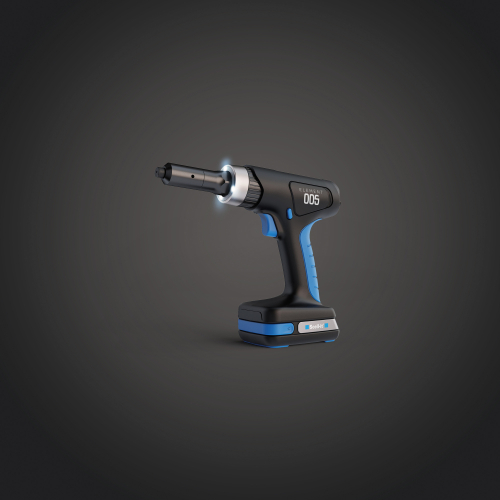 Riveteuse sans fil - 18V 2Ah - avec batterie et chargeur - Diamètre de 2,4 à 4,8mm