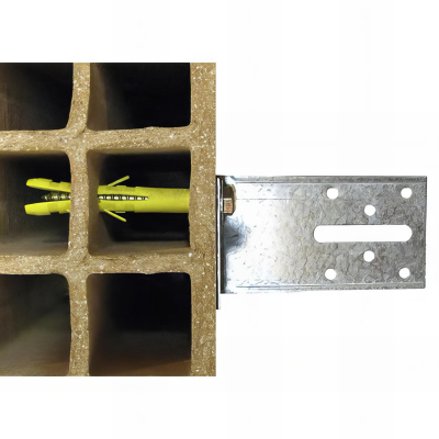 6 Chevilles longues CQLT D. 10 x 240 mm + Tirefond D. 7 x 240 mm - Tête hexa. 13 mm - Zingué 2