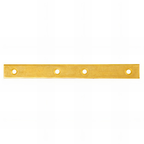 Connecteur plat étroit galvanisé jaune - 193 x 24 x 4,0 mm