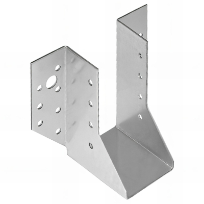 Sabot de charpente galvanisé à ailes extérieures - Larg. 70 x Ht. 155 mm