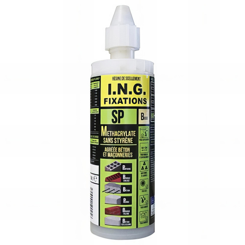 Résine méthacrylate sans styrène "SP" - 170 ml - Beige