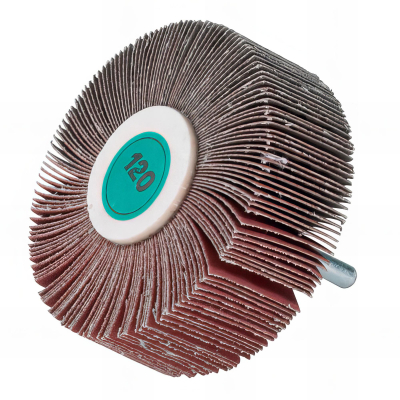 10 Roues à lamelles sur tige D.80 x 50 mm Gr 80 A - 10401155 - Sidamo