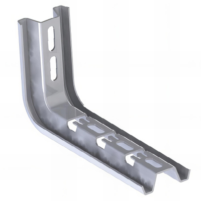 10 Équerres universelles LWU - H. 140 x L. 500 mm - Zingué